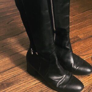 🖤 Michael Kors Tall Black Riding Boots (Synthetic / Man-Made Upper